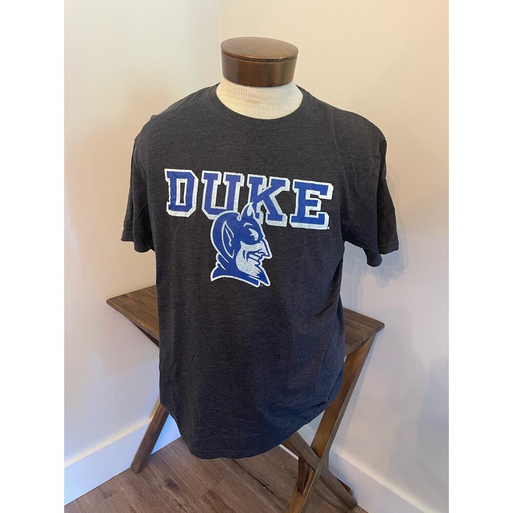 Duke University Short Sleeve Gray Shirt Size XL